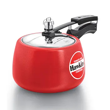 Ceramic-Coated Contura (Tomato Red) Aluminium Cooker