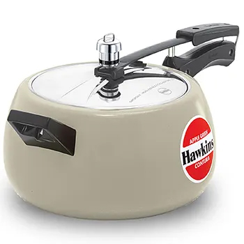 Ceramic-Coated Contura (Apple Green) Aluminium Cooker 5 Litre